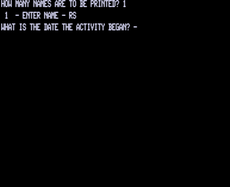 Screen shot